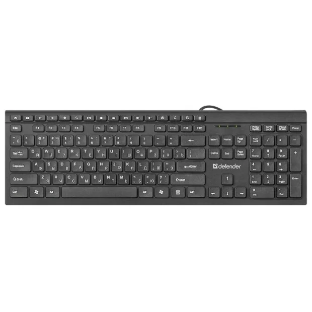 Клавиатура Defender BlackEdition SB-550 RU